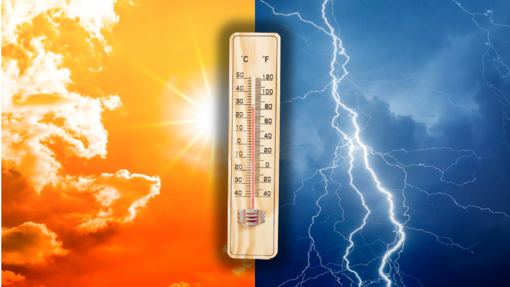 Grindină și averse torențiale la munte, caniculă în partea de sud. Prognoza ANM actualizată pentru duminică și luni