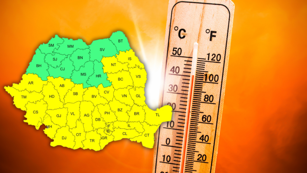 Alertă meteo la început de septembrie: Trei sferturi din România, în alertă de caniculă! Ce zone sunt cele mai afectate