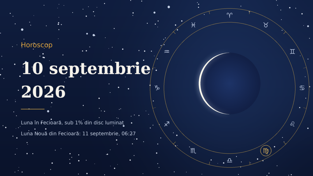 Horoscop 10 septembrie 2026: ziua în care trei zodii primesc răspunsul pe care îl tot amânau