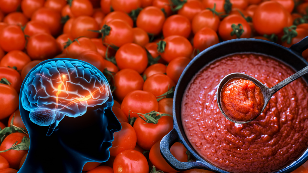 Pasta de tomate și creierul. Ce se întâmplă dacă consumi acest aliment zilnic timp de trei luni